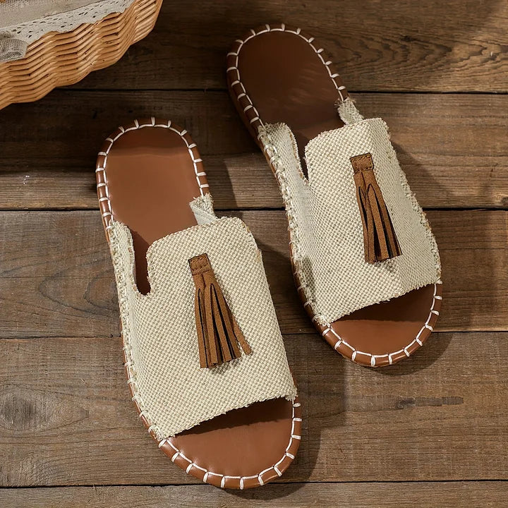 Christine | Sandales plates orthopédiques confortables