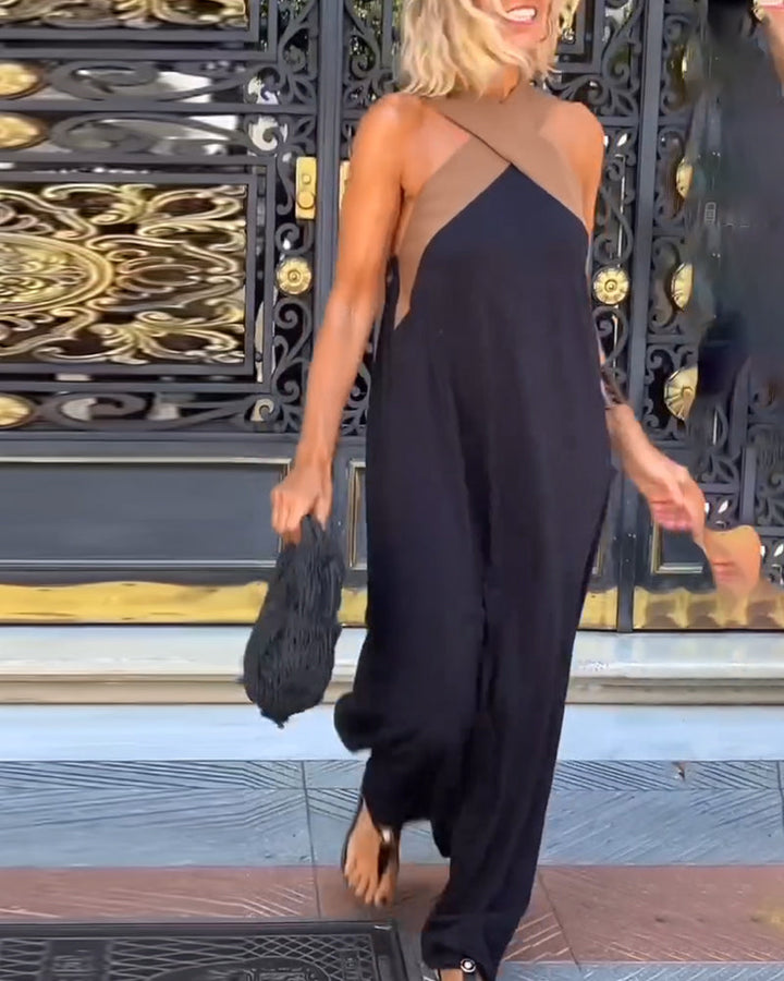 Camille | Robe maxi croisée