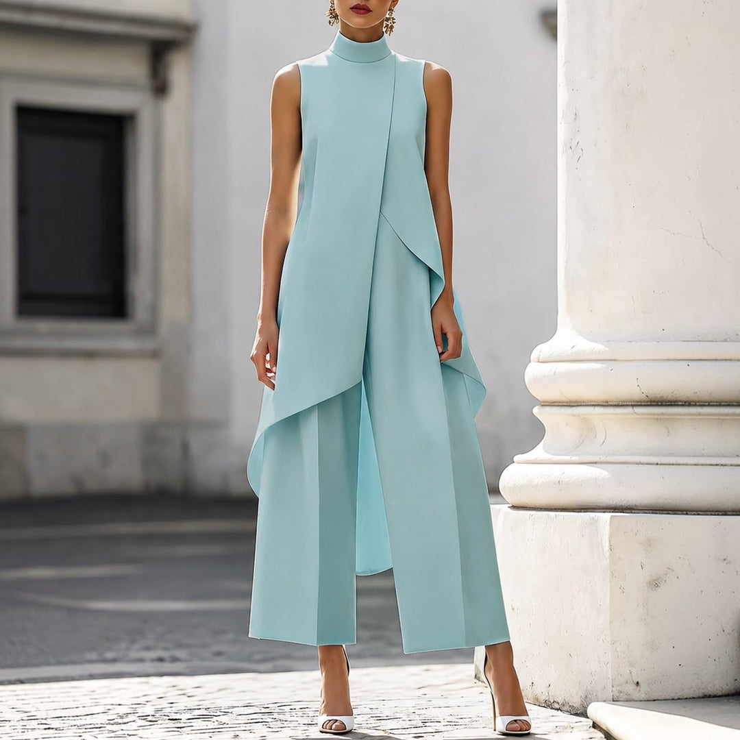 Verity | Asymmetrical Wide-Leg Jumpsuit