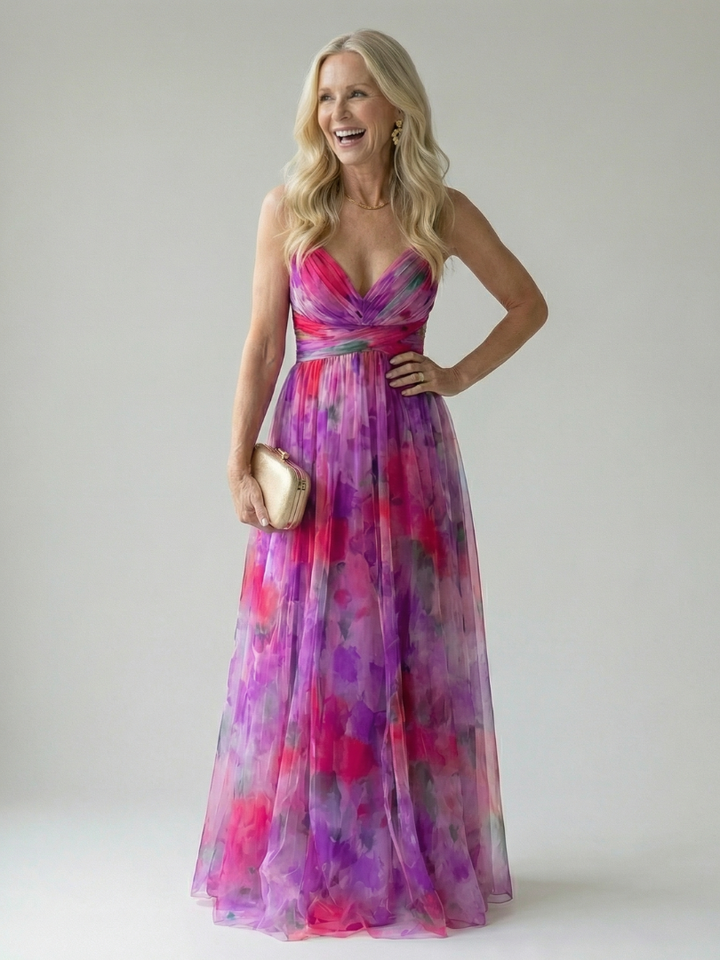 Sylvie | Robe Maxi Douce Wrap
