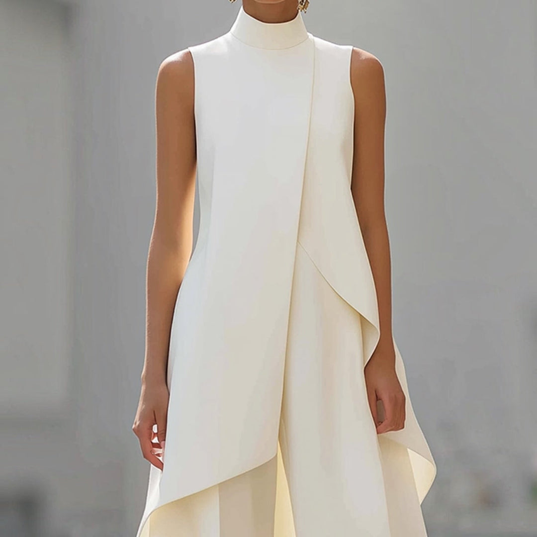 Verity | Asymmetrical Wide-Leg Jumpsuit