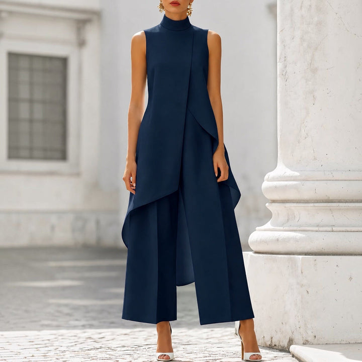 Verity | Asymmetrical Wide-Leg Jumpsuit