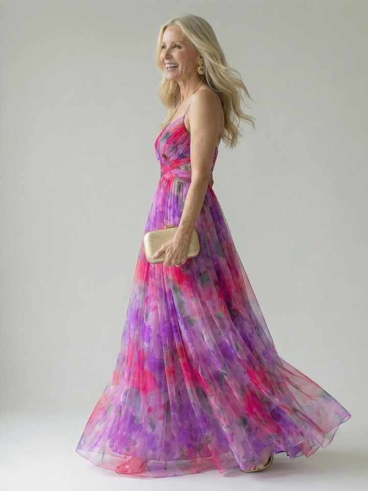 Sylvie | Robe Maxi Douce Wrap