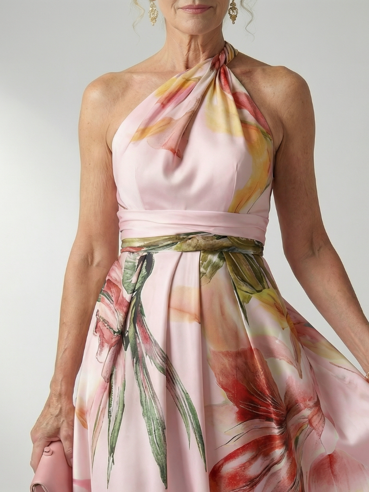Amélie | Robe maxi florale légère