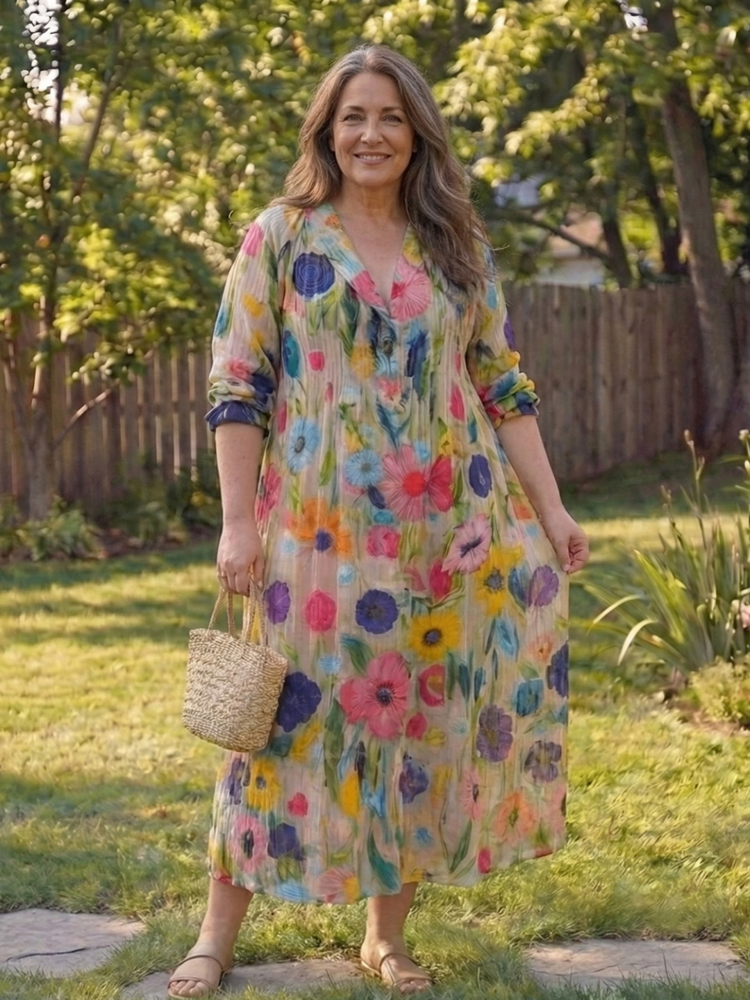 Carmen | Vestido Maxi Floral