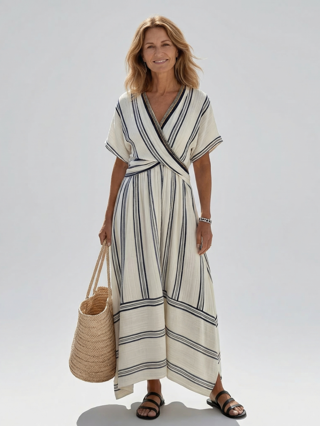 Lily | Short Sleeve Maxi Dress