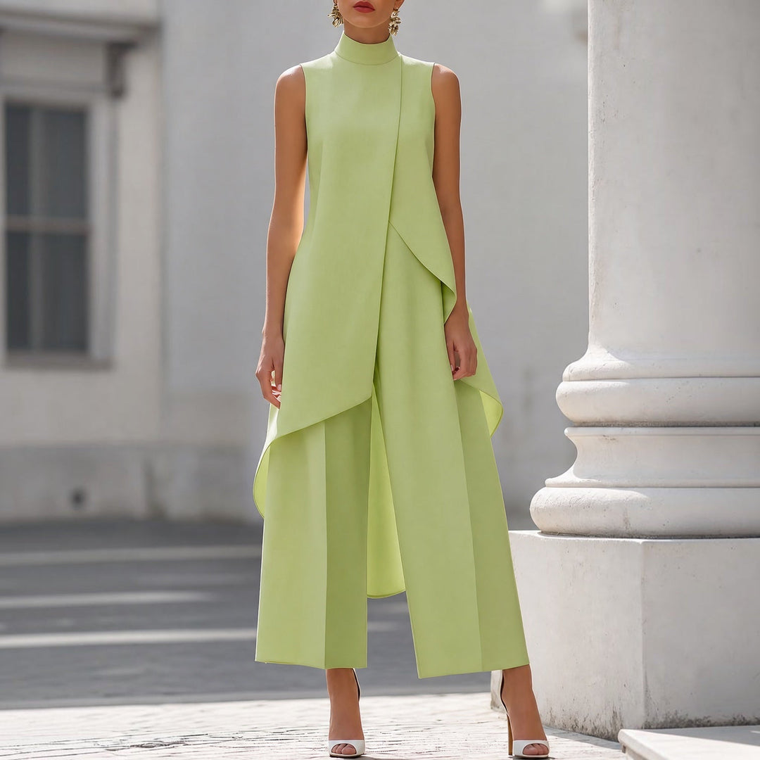 Verity | Asymmetrical Wide-Leg Jumpsuit