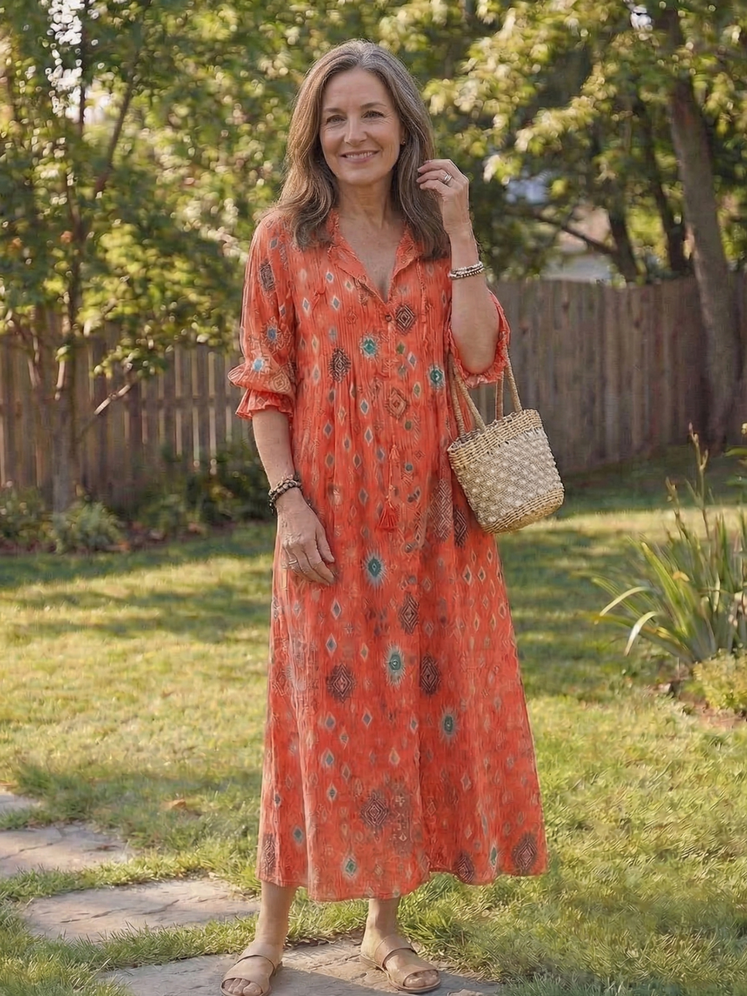 Carmen | Vestido Maxi Floral