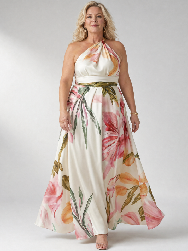 Amélie | Robe maxi florale légère