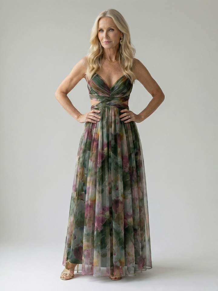 Sylvie | Robe Maxi Douce Wrap
