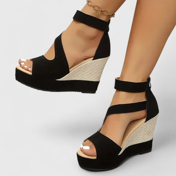 Selviana – ORTHOPEDIC WEDGE SANDALS
