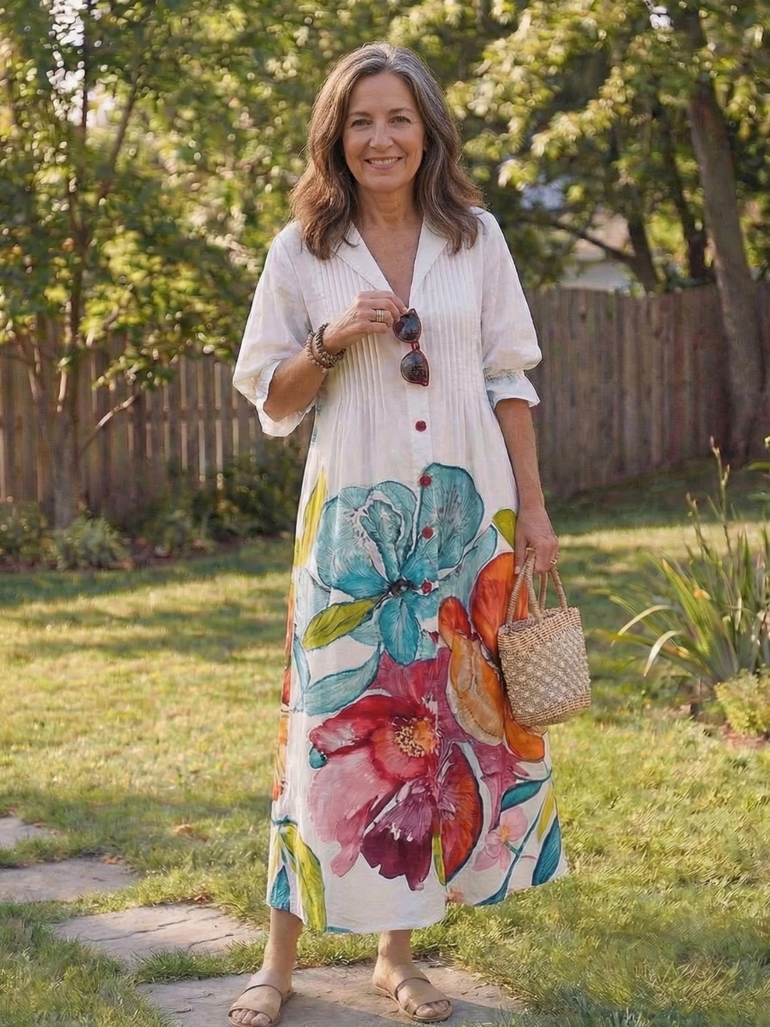 Carmen | Vestido Maxi Floral
