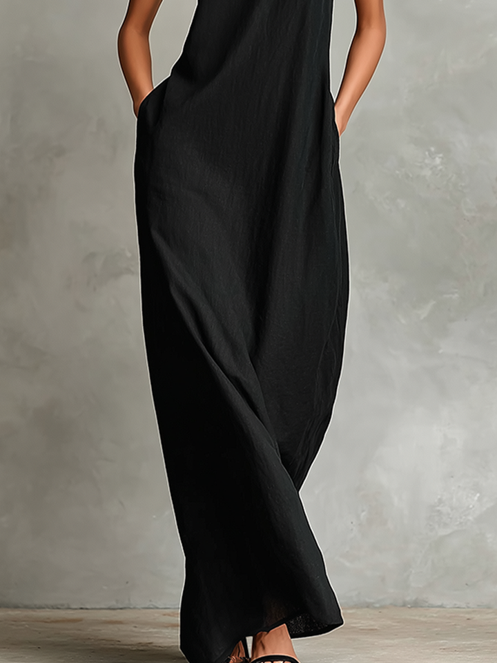 Catherine | Robe longue minimaliste