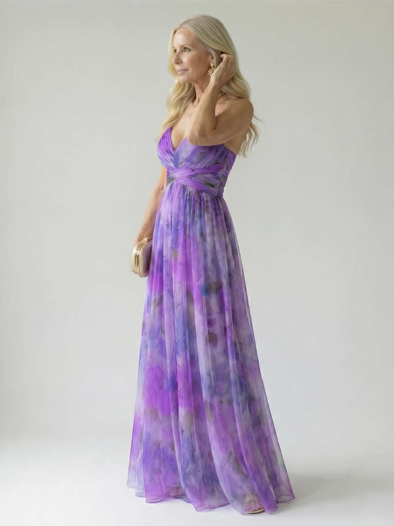 Sylvie | Robe Maxi Douce Wrap