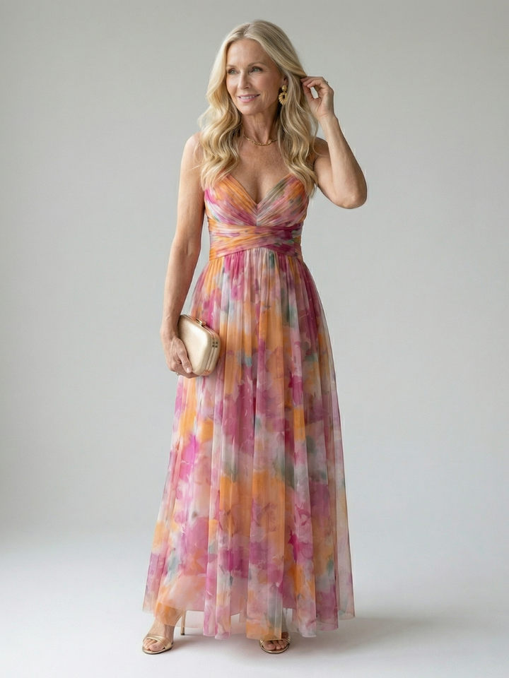 Sylvie | Robe Maxi Douce Wrap