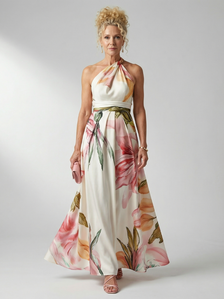 Amélie | Robe maxi florale légère