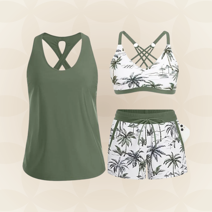 Rosalie | Ensemble de bain trois pièces
