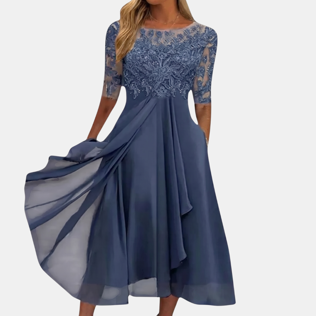 Roxane | Robe élégante en dentelle