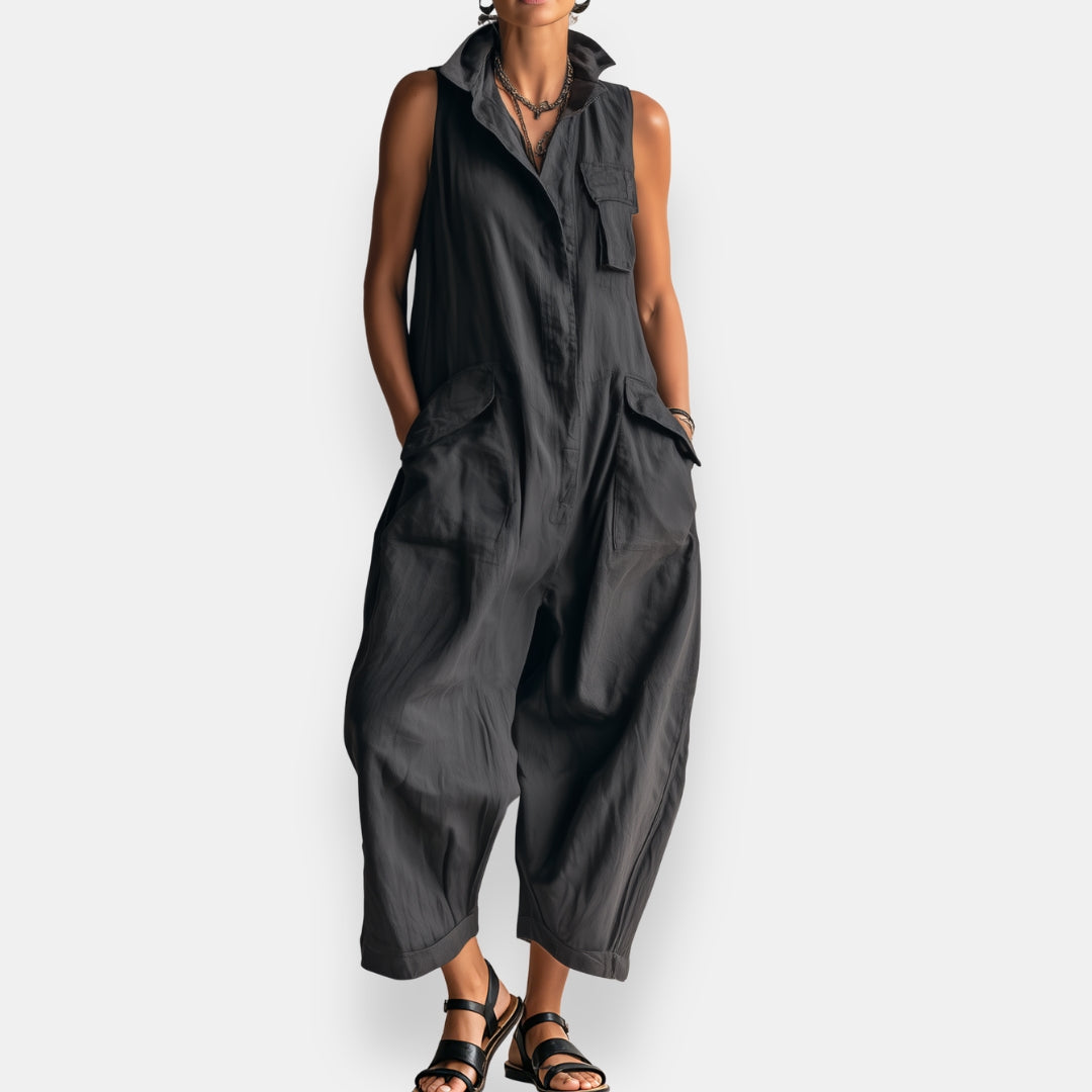 Madeleine | Combinaison cargo sans manches