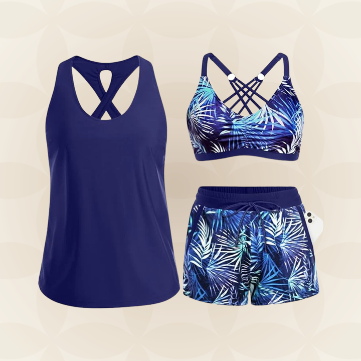 Rosalie | Ensemble de bain trois pièces