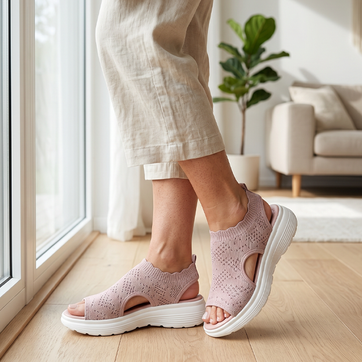 Marielle | Sandales tricotées confortables
