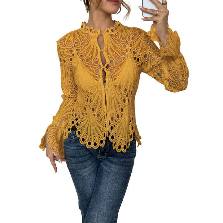 Sarah | Blusa Moderna con Detalle Hueco