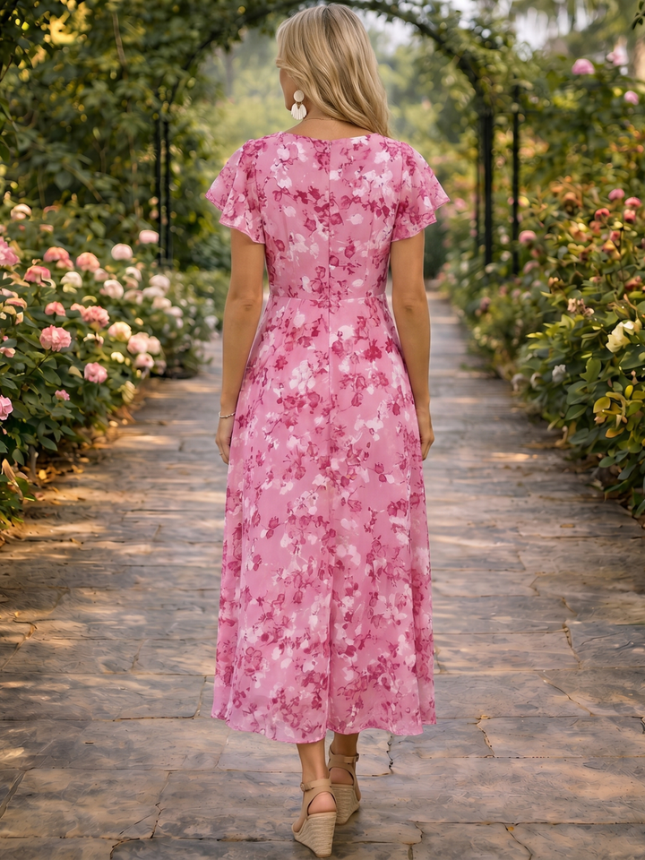 Audrey | Robe élégante à effet ventre plat