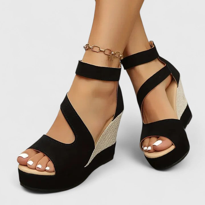 Selviana – ORTHOPEDIC WEDGE SANDALS