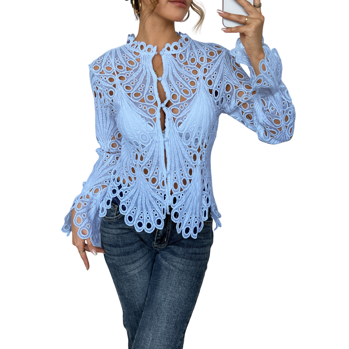 Sarah | Blusa Moderna con Detalle Hueco