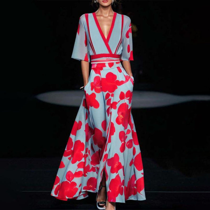 MAUREEN – FLORAL MAXI DRESS