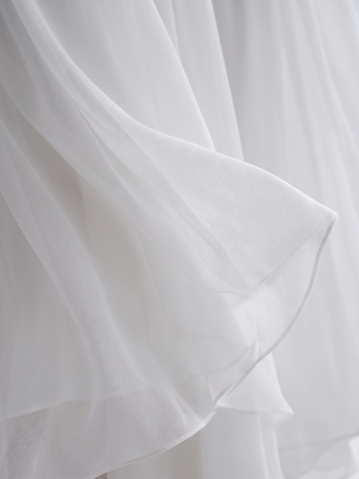 Vivienne | Women Draped Pleated Guest Midi Dress