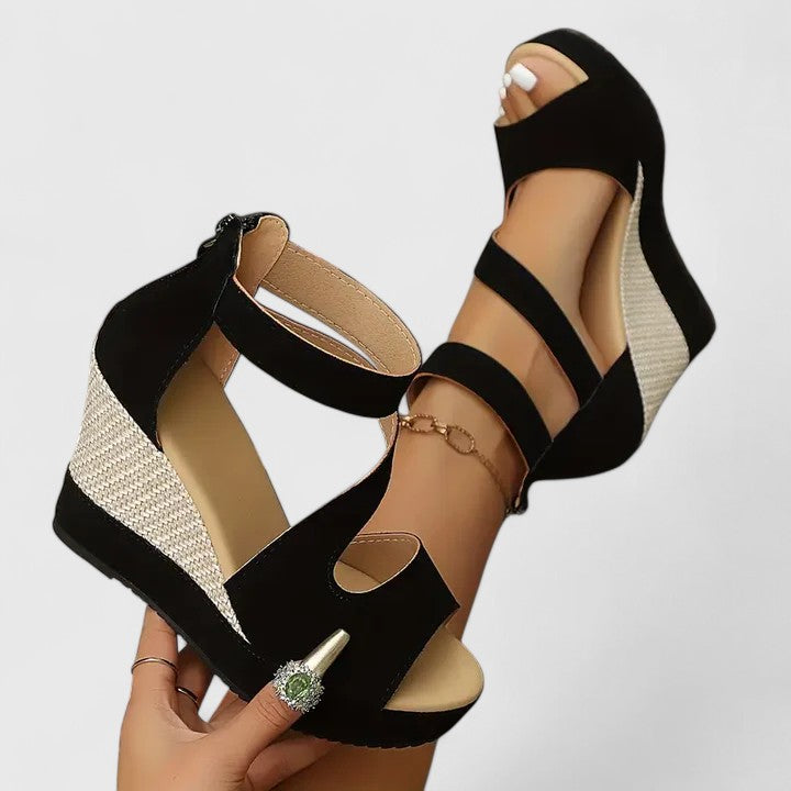 Selviana – ORTHOPEDIC WEDGE SANDALS