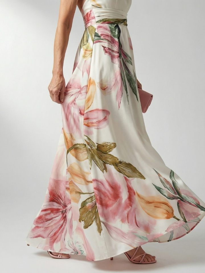 Amélie | Robe maxi florale légère