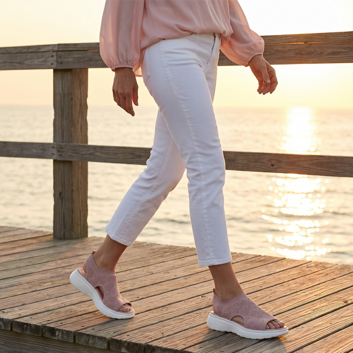 Marielle | Sandales tricotées confortables