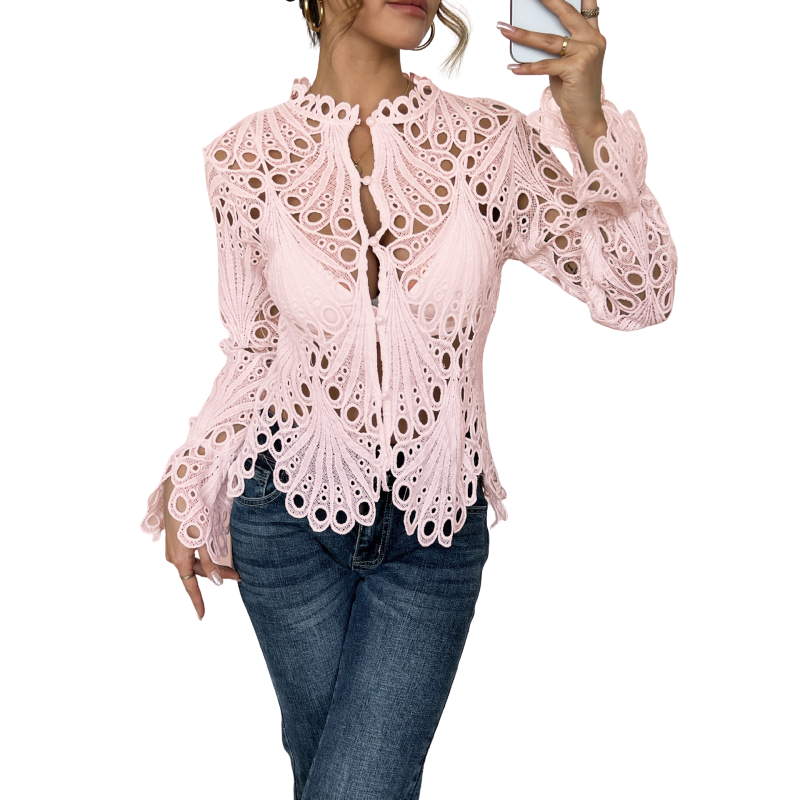 Sarah | Blusa Moderna con Detalle Hueco