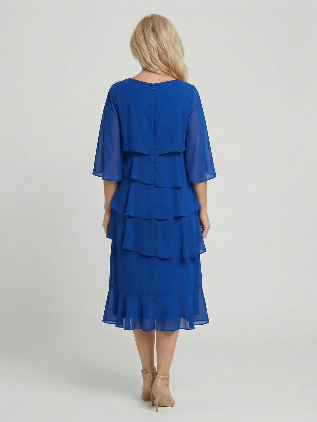 Patricia | Elegant Comfort Ruffle Dress
