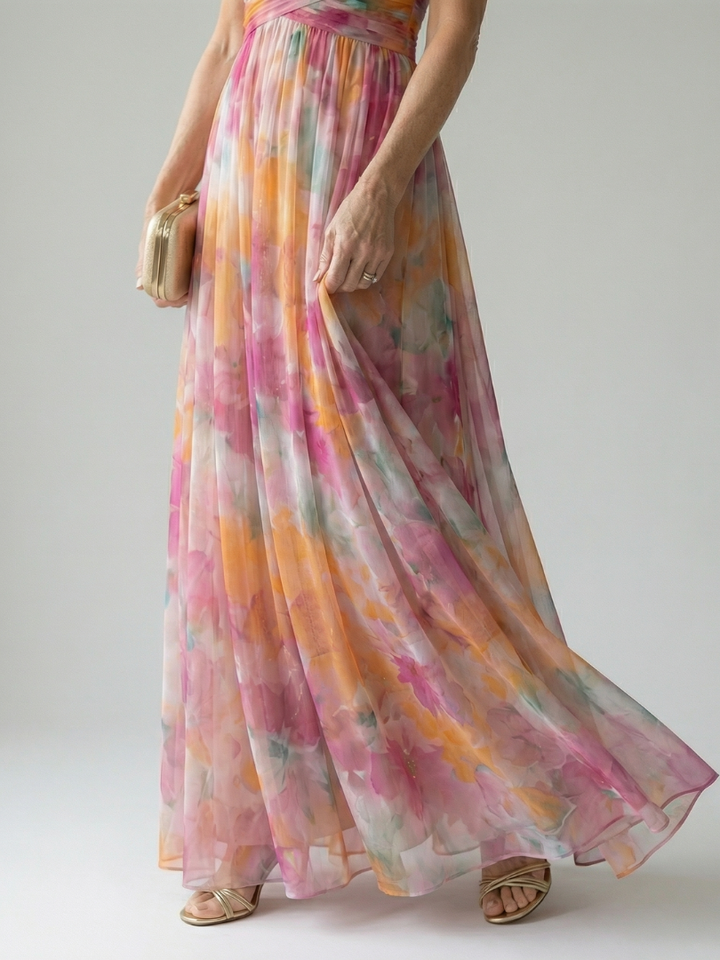 Sylvie | Robe Maxi Douce Wrap