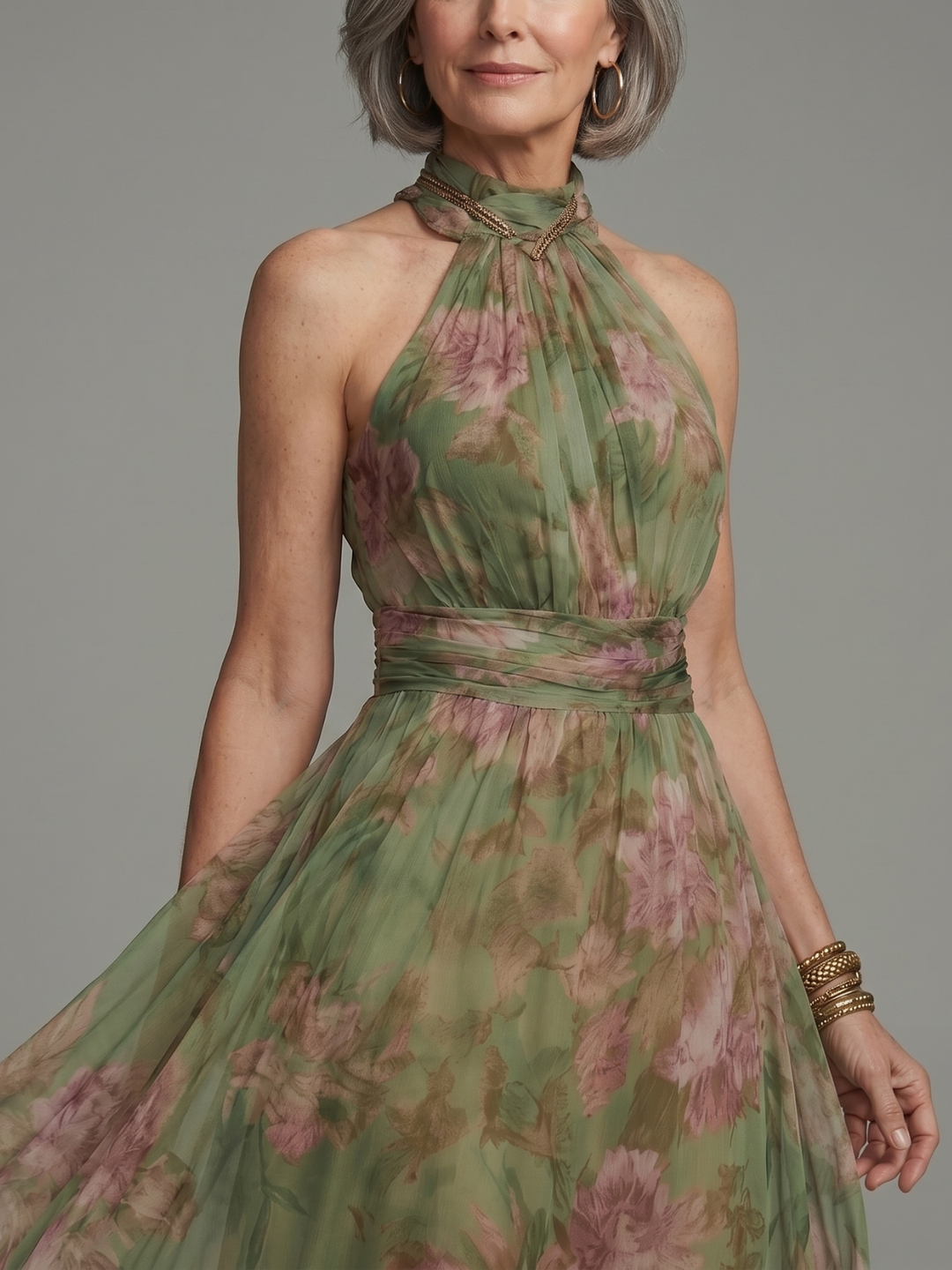 Sophie | Elegant Floral Summer Dress