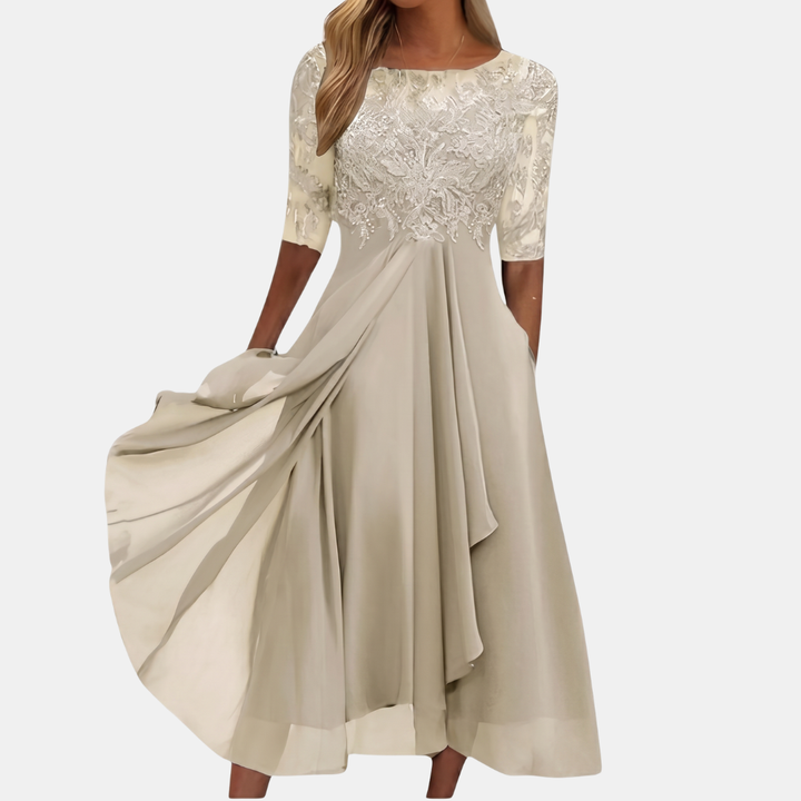 Roxane | Robe élégante en dentelle