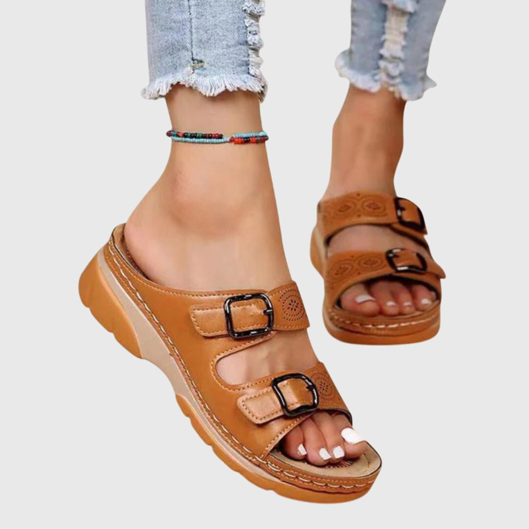 Daisy – ORTHOPEDIC LEATHER SANDALS