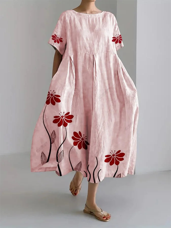 Madeleine | Robe maxi florale d’été