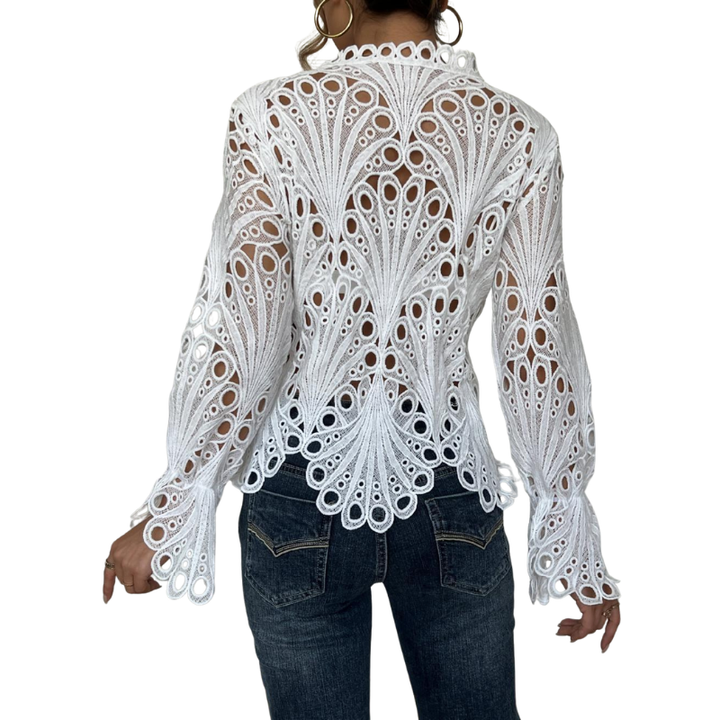 Sarah | Blusa Moderna con Detalle Hueco
