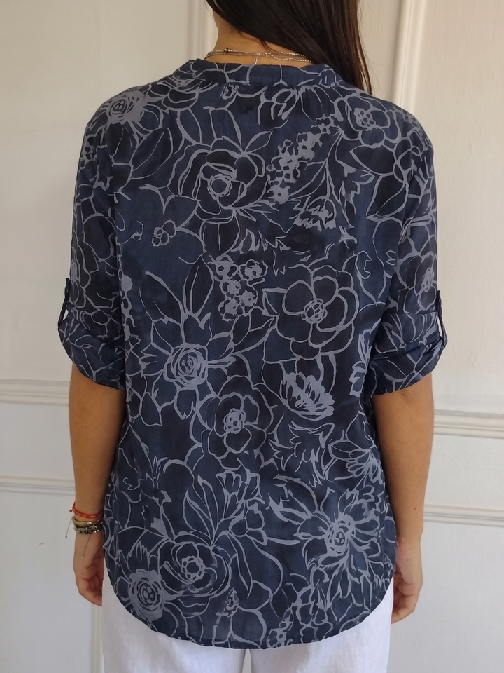 Claudine | Chemisier à imprimé floral