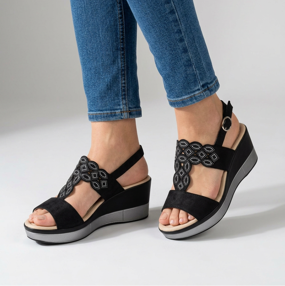 Rachelle | Sandales compensées confortables
