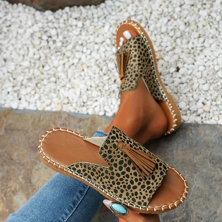 Christine | Sandales plates orthopédiques confortables