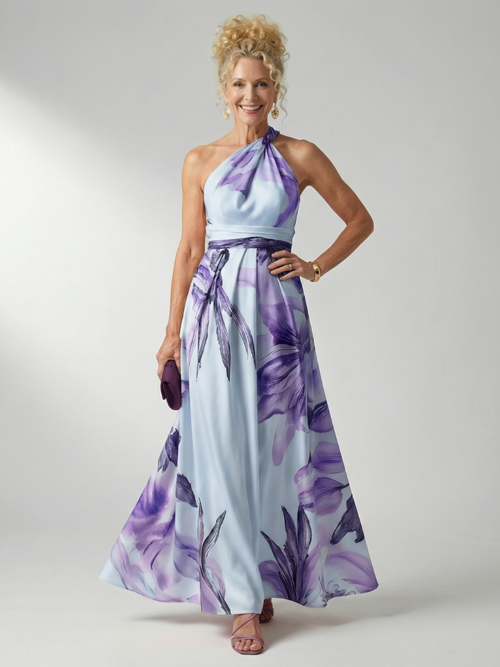 Amélie | Robe maxi florale légère