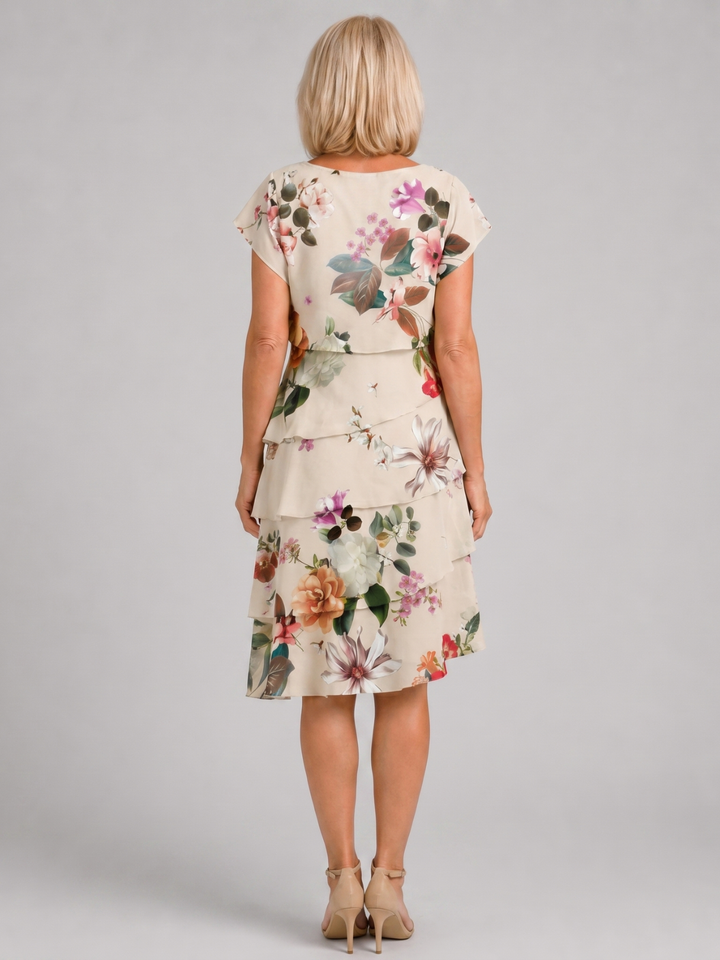 Helena | Robe élégante à volants