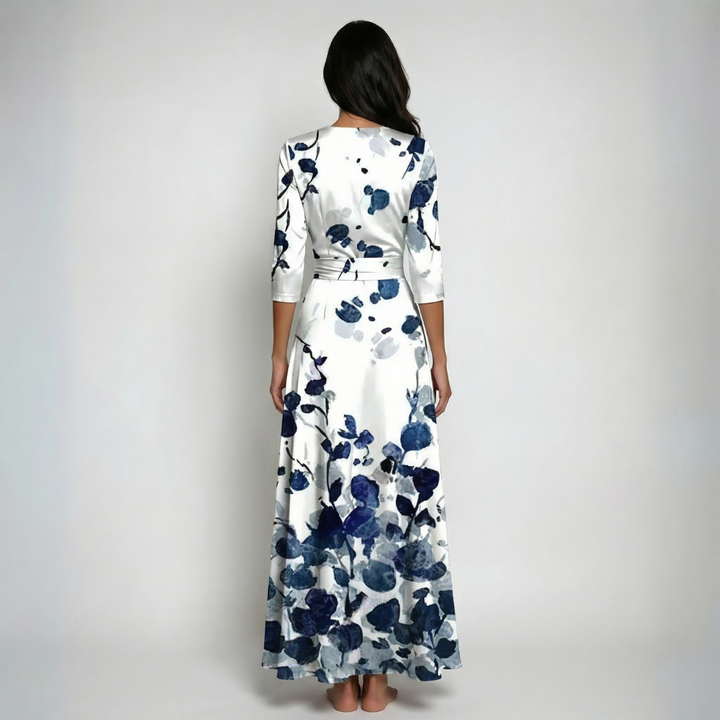 Rosa | Vestido Maxi Boho con Escote en V