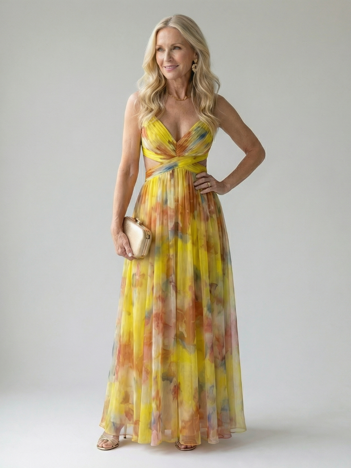 Sylvie | Robe Maxi Douce Wrap