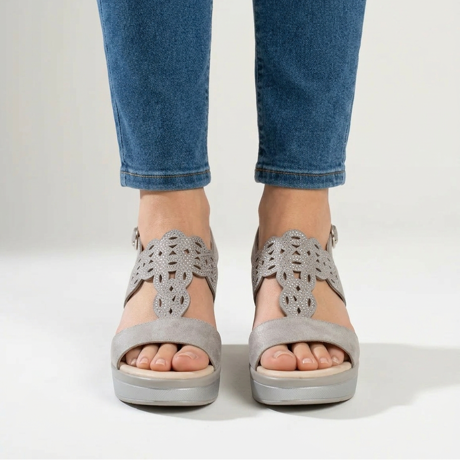 Rachelle | Sandales compensées confortables